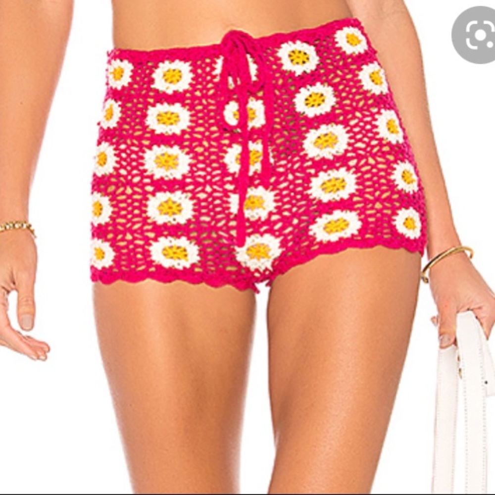 Lovers & Friends Daisy Shorts Pink Size L